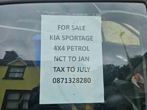 Kia Sportage SUV, Petrol, 2006, Black