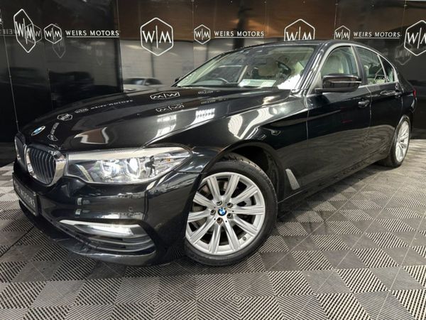 BMW 5-Series Saloon, Diesel, 2017, Black