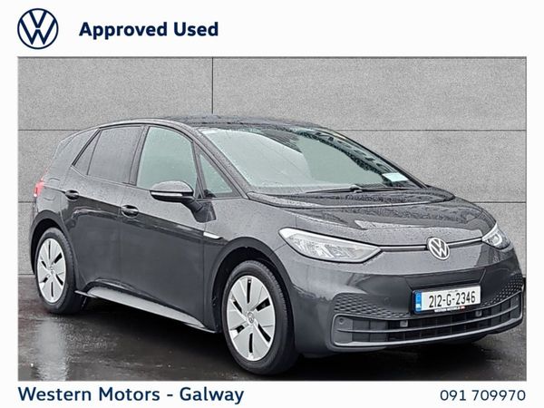 Volkswagen ID.3 Hatchback, Electric, 2021, Grey