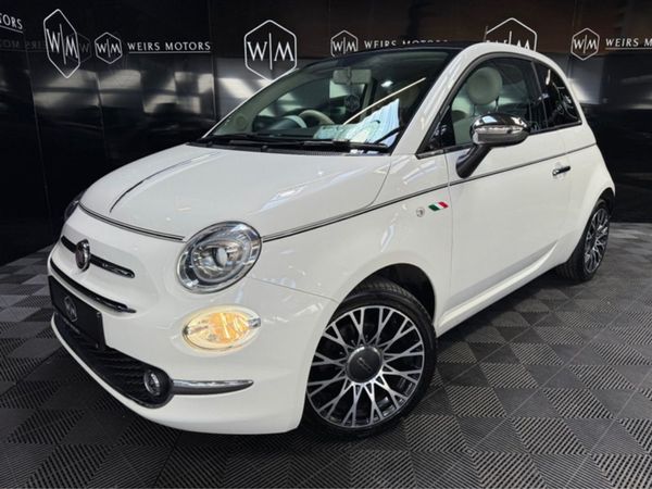 Fiat 500 Hatchback, Petrol, 2018, White