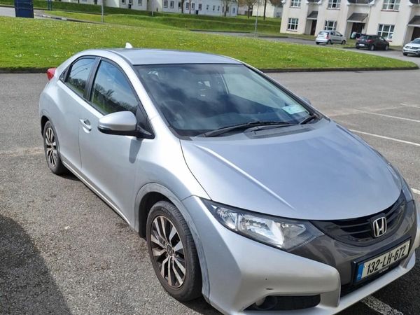 Honda Civic Hatchback, Diesel, 2013, Silver