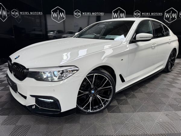 BMW 5-Series Saloon, Diesel, 2019, White