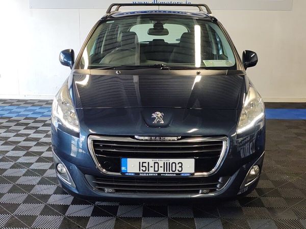 Peugeot 5008 MPV, Diesel, 2015, Blue