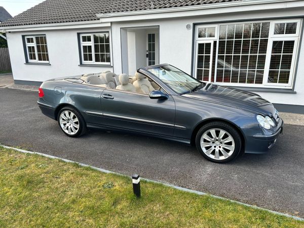 Mercedes-Benz CLK Convertible, Petrol, 2005, Blue