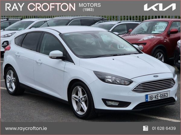 Ford Focus Hatchback, Diesel, 2016, White