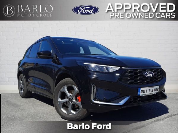 Ford Kuga SUV, Petrol Plug-in Hybrid, 2025, Black