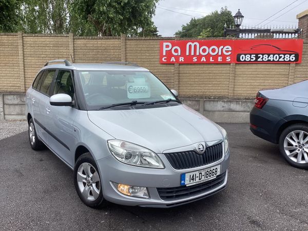 Skoda Fabia Estate, Diesel, 2014, Silver