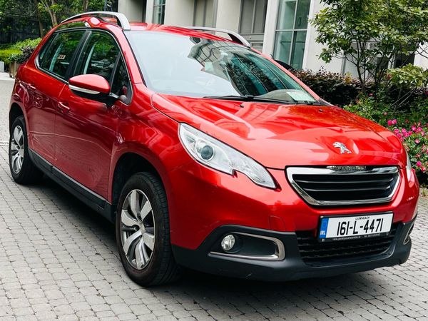 Peugeot 2008 SUV, Petrol, 2016, Red