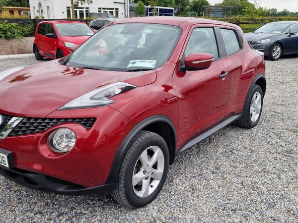 Nissan Juke SUV, Diesel, 2017, Red