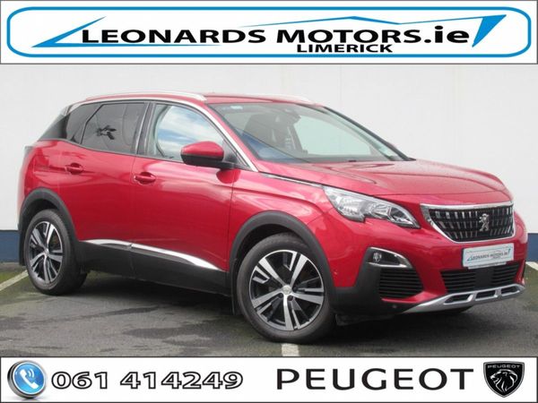 Peugeot 3008 MPV, Petrol, 2019, Red