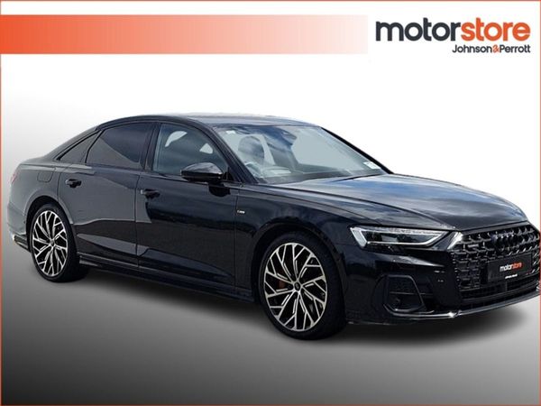 Audi A8 Saloon, Petrol Plug-in Hybrid, 2023, Black