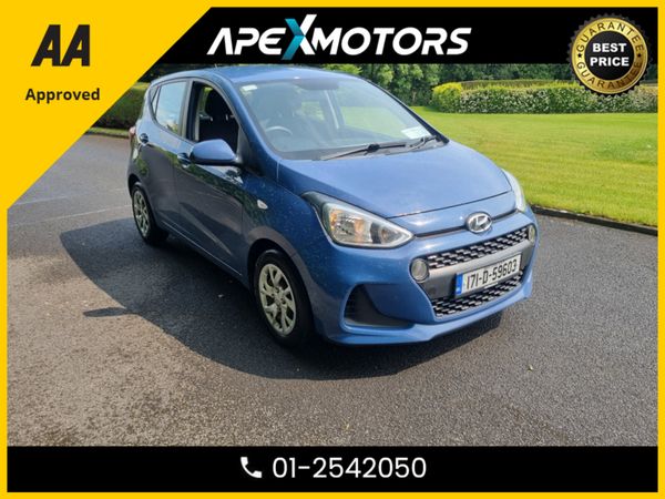 Hyundai i10 Hatchback, Petrol, 2017, Blue