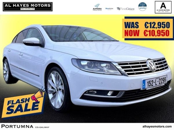 Volkswagen CC Coupe, Diesel, 2015, White