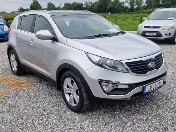 Kia Sportage SUV, Diesel, 2013, Silver