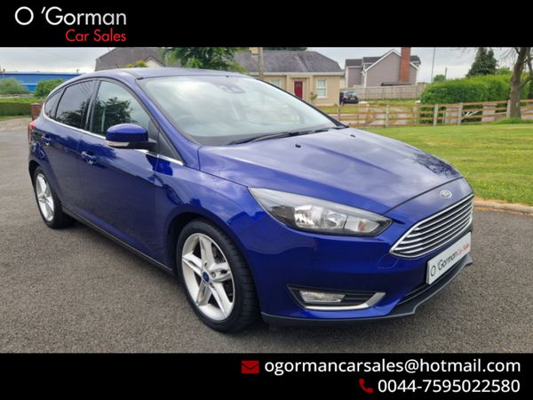 Ford Focus Hatchback, Diesel, 2016, Blue