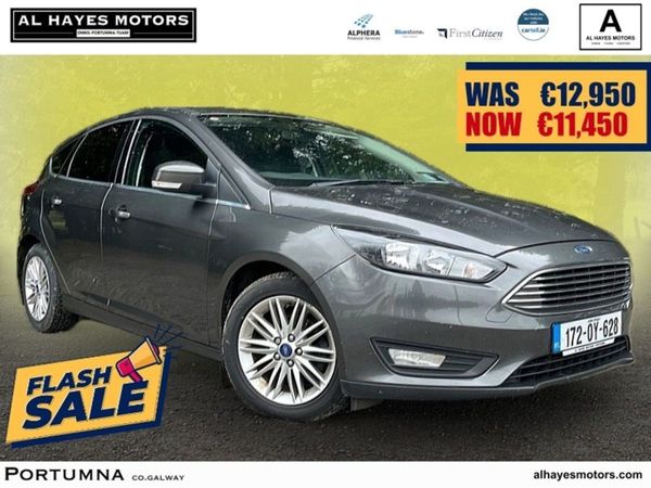 Ford Focus Hatchback, Diesel, 2017, Grey