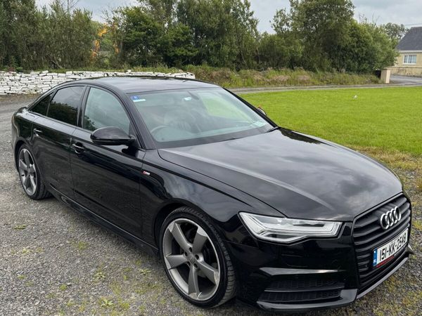 Audi A6 Saloon, Diesel, 2015, Black