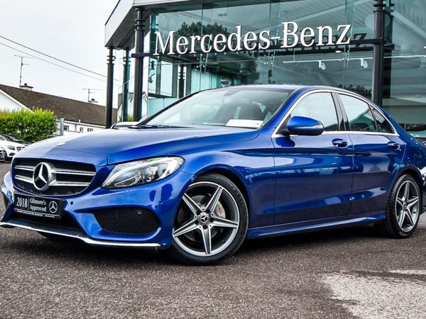 Mercedes-Benz C-Class Saloon, Diesel, 2018, Blue