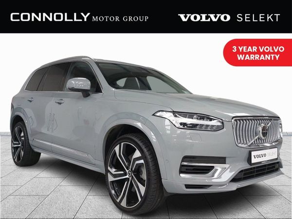 Volvo XC90 SUV, Petrol Plug-in Hybrid, 2024, Grey