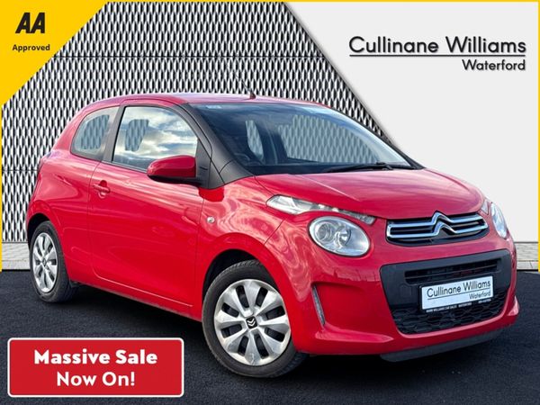 Citroen C1 Hatchback, Petrol, 2016, Red