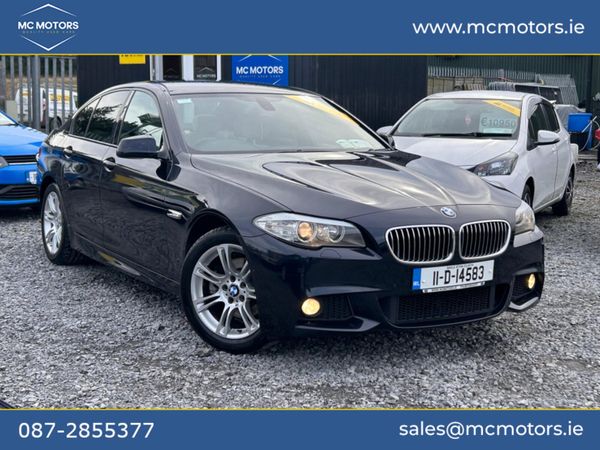 BMW 5-Series Saloon, Diesel, 2011, Black