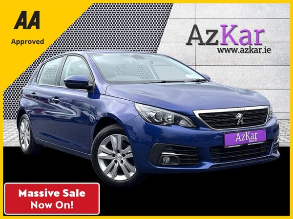 Peugeot 308 Hatchback, Petrol, 2020, Blue