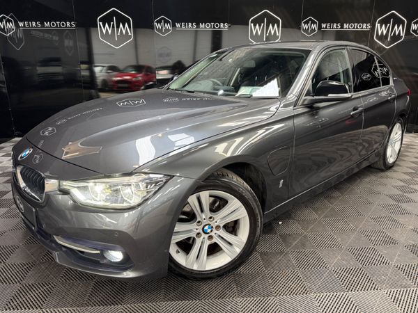 BMW 3-Series Saloon, Petrol Plug-in Hybrid, 2018, Grey