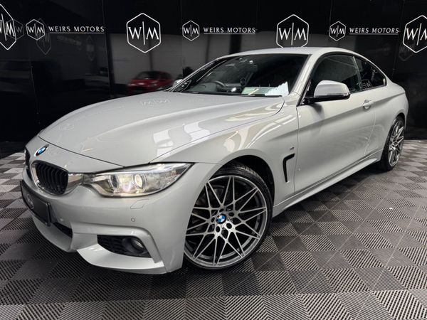BMW 4-Series Coupe, Diesel, 2014, Silver