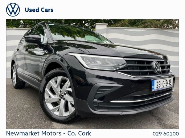 Volkswagen Tiguan SUV, Diesel, 2023, Black