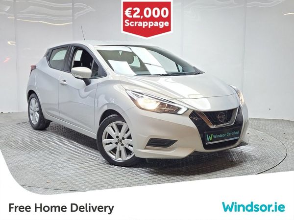 Nissan Micra Hatchback, Petrol, 2021, Grey