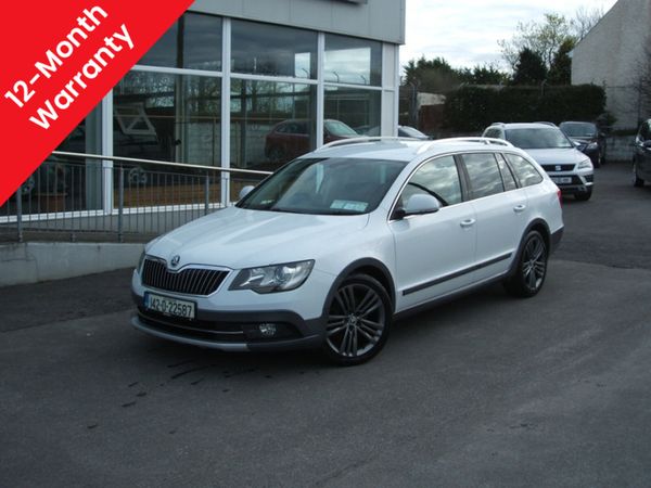 Skoda Superb Estate, Diesel, 2014, White