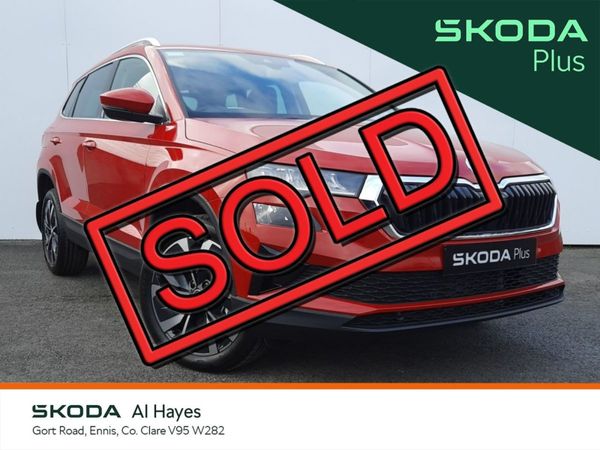 Skoda Karoq SUV, Diesel, 2025, Red