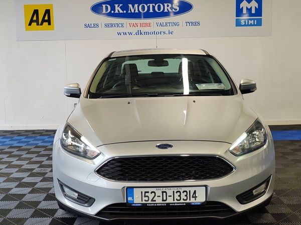 Ford Focus Saloon, Petrol, 2015, Silver