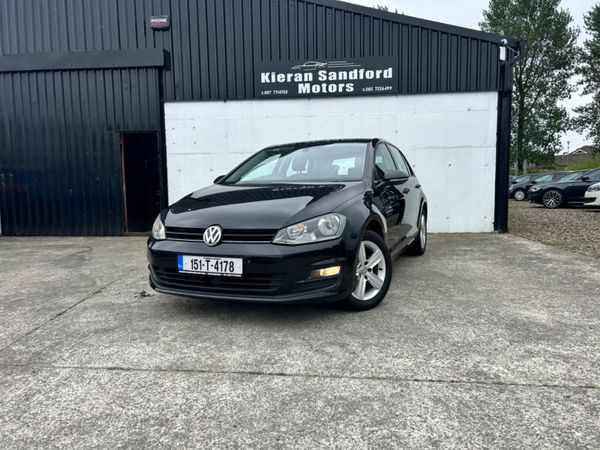 Volkswagen Golf Hatchback, Diesel, 2015, Black