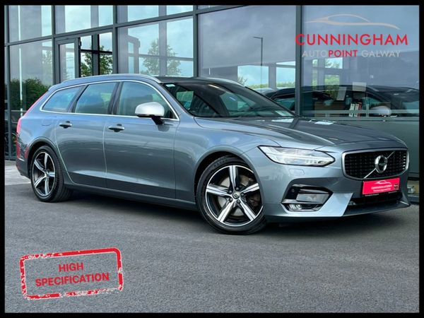 Volvo V90 Estate, Diesel, 2018, Grey