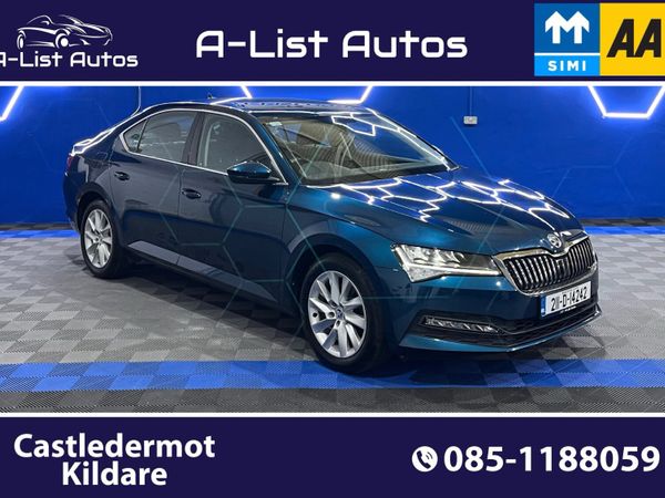Skoda Superb Saloon, Diesel, 2021, Blue