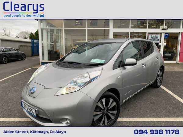 Nissan Leaf Hatchback, Electric, 2016, Silver