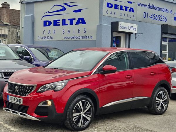Peugeot 3008 SUV, Diesel, 2018, Red