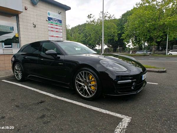Porsche Panamera Estate, Petrol Plug-in Hybrid, 2018, Black