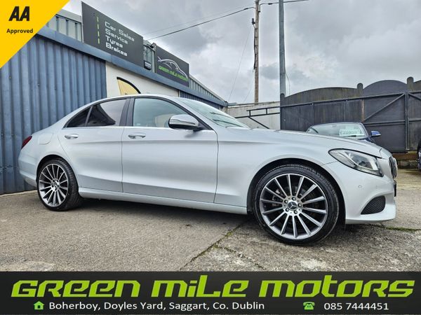 Mercedes-Benz C-Class Saloon, Diesel, 2017, Silver
