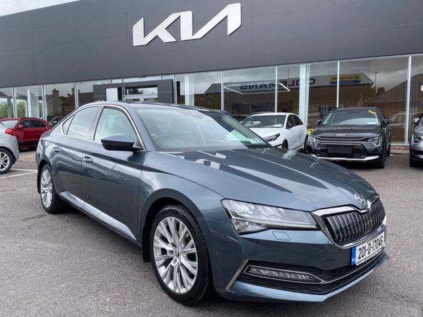 Skoda Superb Saloon, Petrol Plug-in Hybrid, 2020, Grey