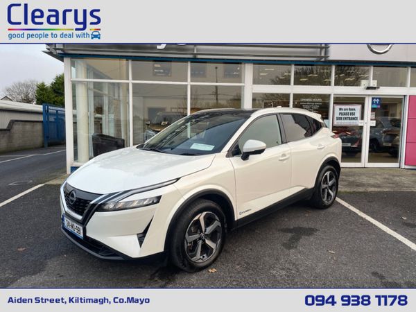 Nissan Qashqai MPV, Petrol Hybrid, 2024, White