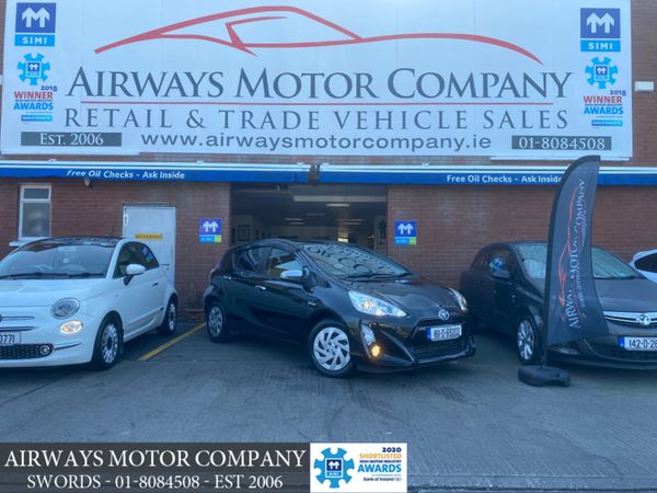 Toyota Aqua Hatchback, Petrol Hybrid, 2016, Black