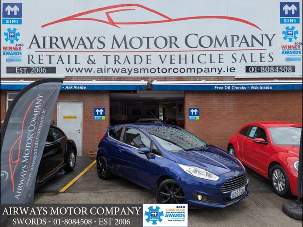 Ford Fiesta Hatchback, Petrol, 2013, Blue