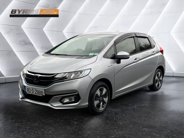 Honda Fit Hatchback, Petrol Hybrid, 2018, Silver