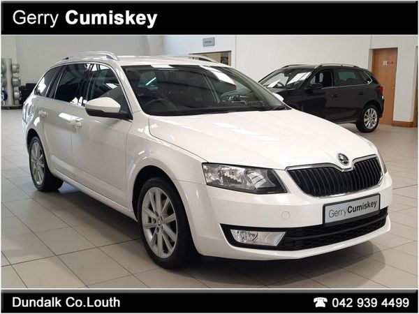 Skoda Octavia Estate, Diesel, 2016, White