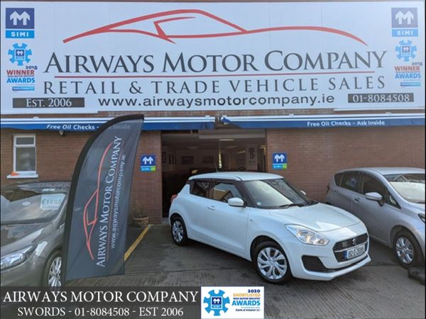 Suzuki Swift Hatchback, Petrol, 2019, White