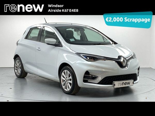 Renault Zoe Hatchback, Electric, 2022, White