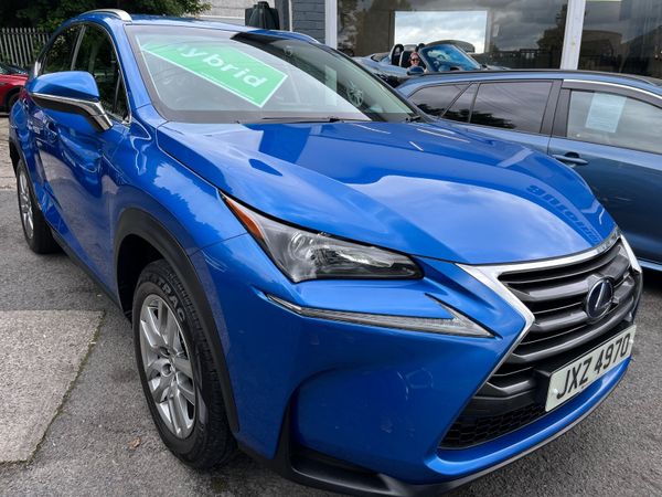 Lexus NX SUV, Petrol Hybrid, 2016, Blue