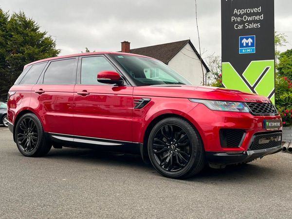Land Rover Range Rover Sport SUV, Petrol Plug-in Hybrid, 2022, Red